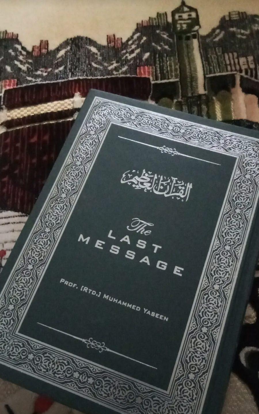 The hardcover of The Last Message